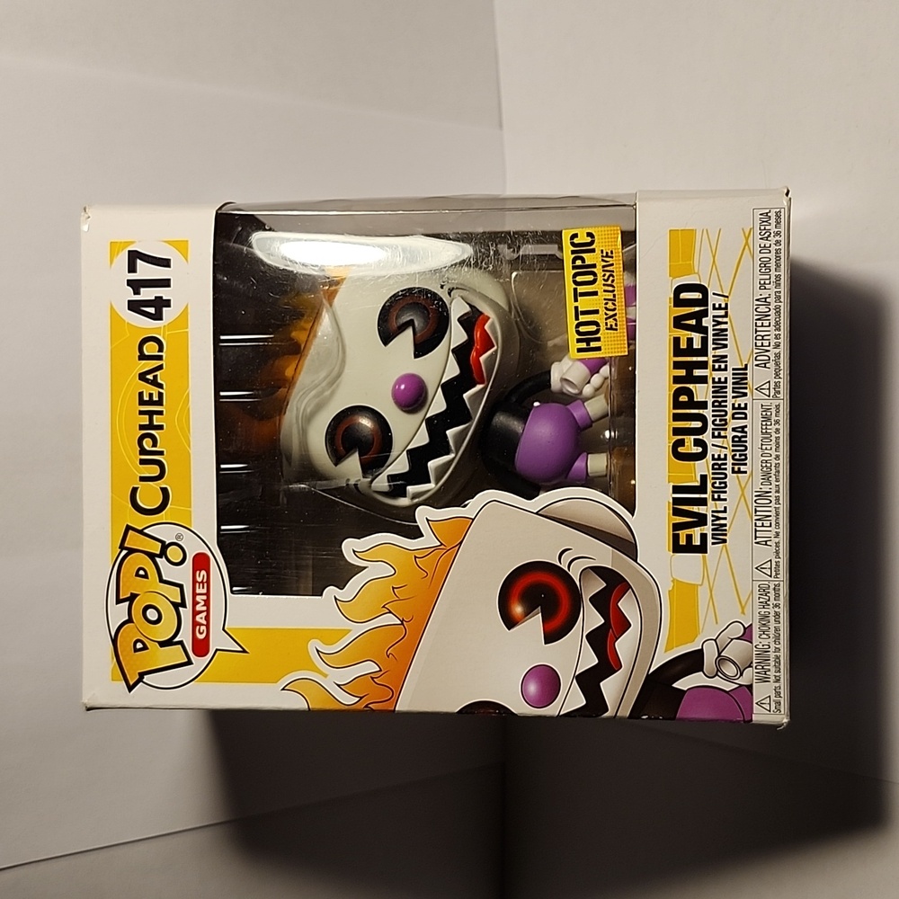Funko Pop Evil Cuphead No 417, In Box